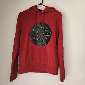 Armani Exchange Cat Patch Hoodie Mens XS